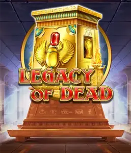 Play  Legacy of Dead game by Play'n GO featuring complimentary spins and growing symbols, starting at $0.10 bets.